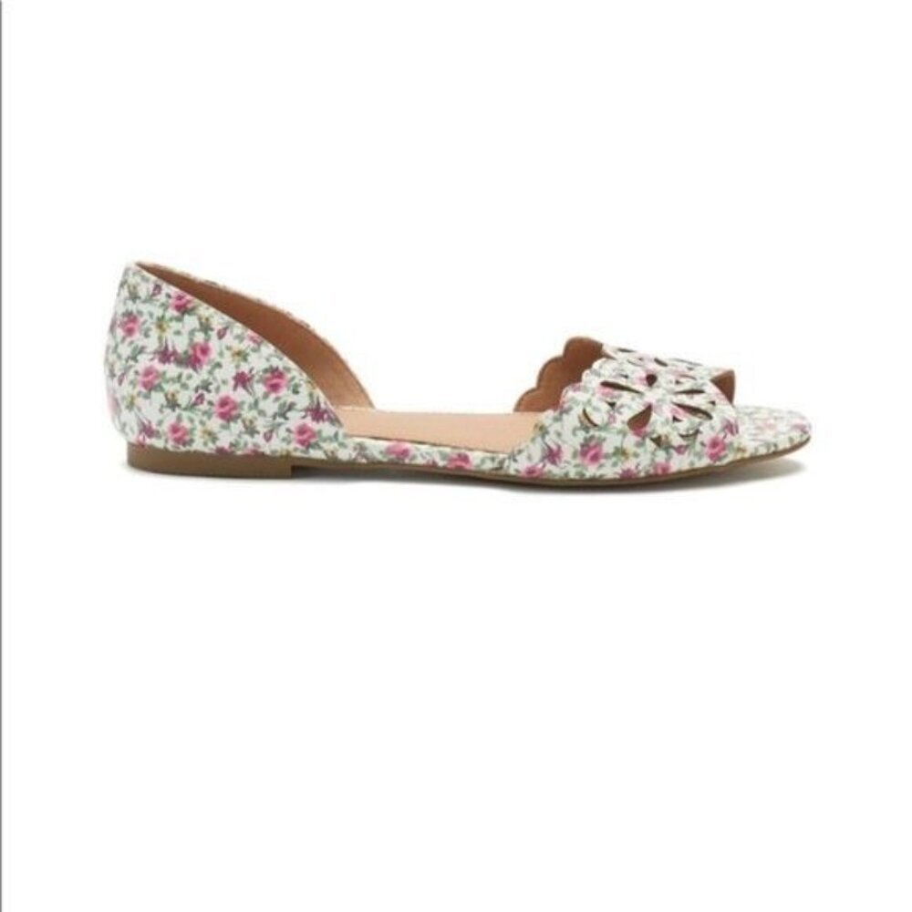 SO Loach Floral Flats Shoes New Size 8 - Picture 7 of 7
